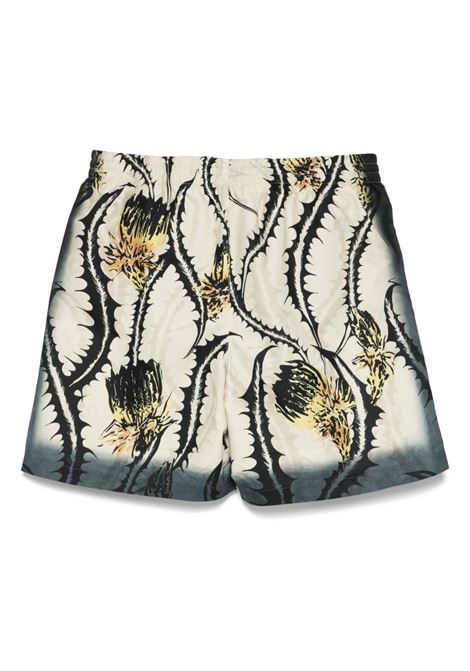 Multicolored phibbs graphic-print swimming suit Dries van noten - men DRIES VAN NOTEN | 2510225001436206